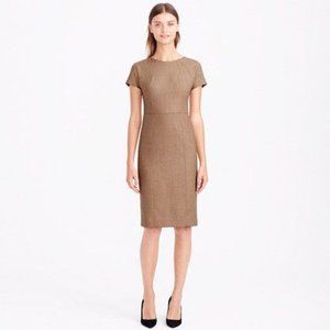 J.Crew dolman dress in double-serge wool
